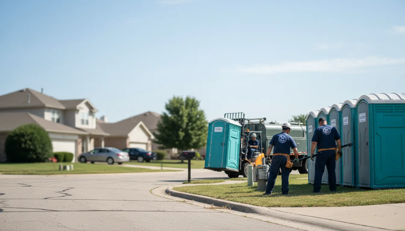 Porta Potty Rental in Vanderbilt, TX near me